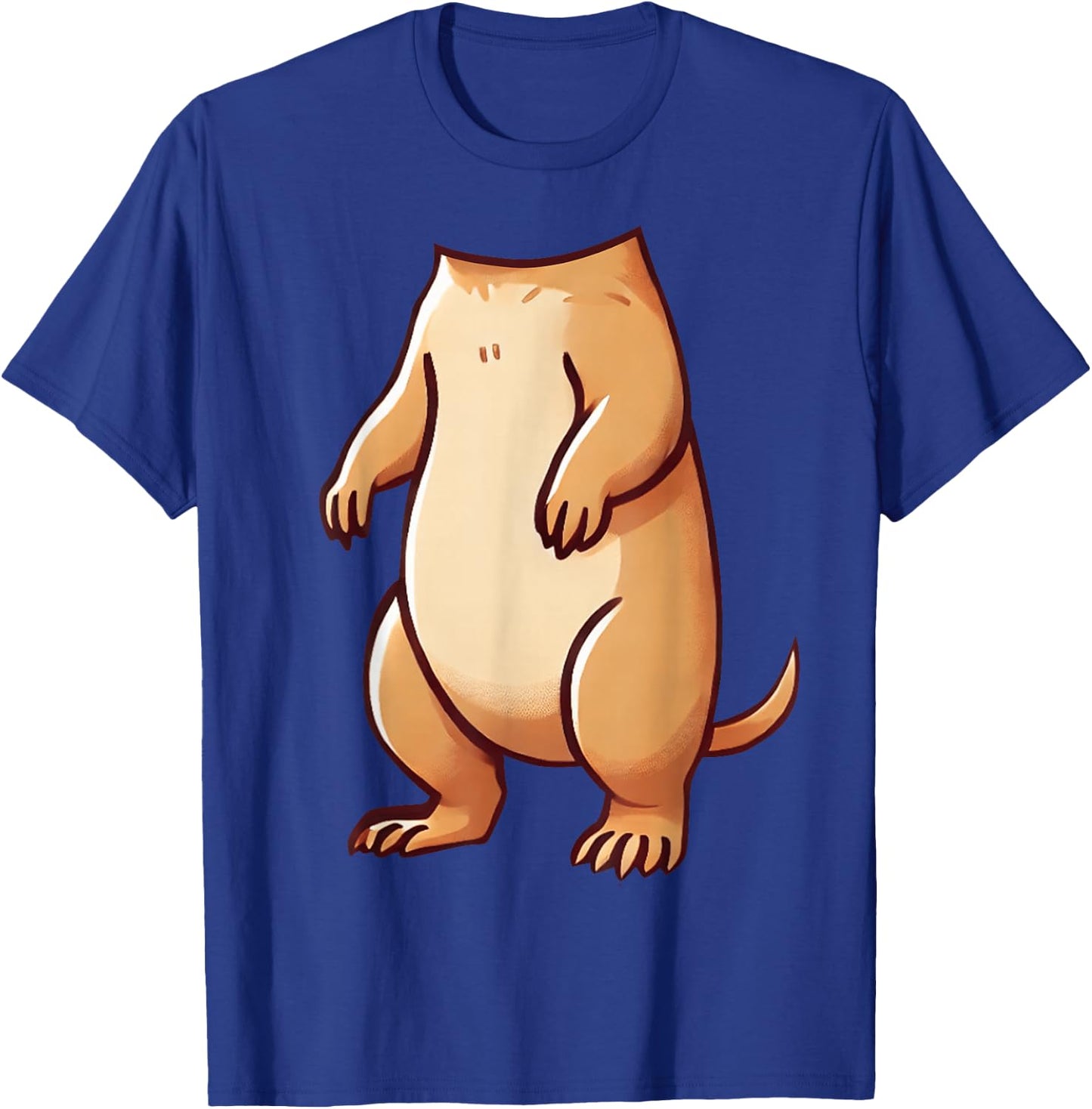 Easy Prairie Dog Costume Halloween Prairie Dog Body Women Kids T-Shirt - T-Shirt | Royal