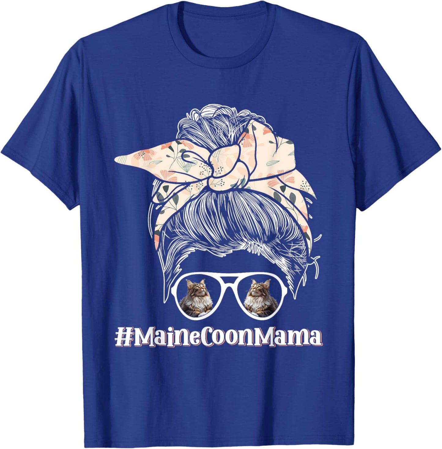 MAINE COON MAMA Maine Coon Cat Owner Main Coon T-Shirt - T-Shirt | Royal