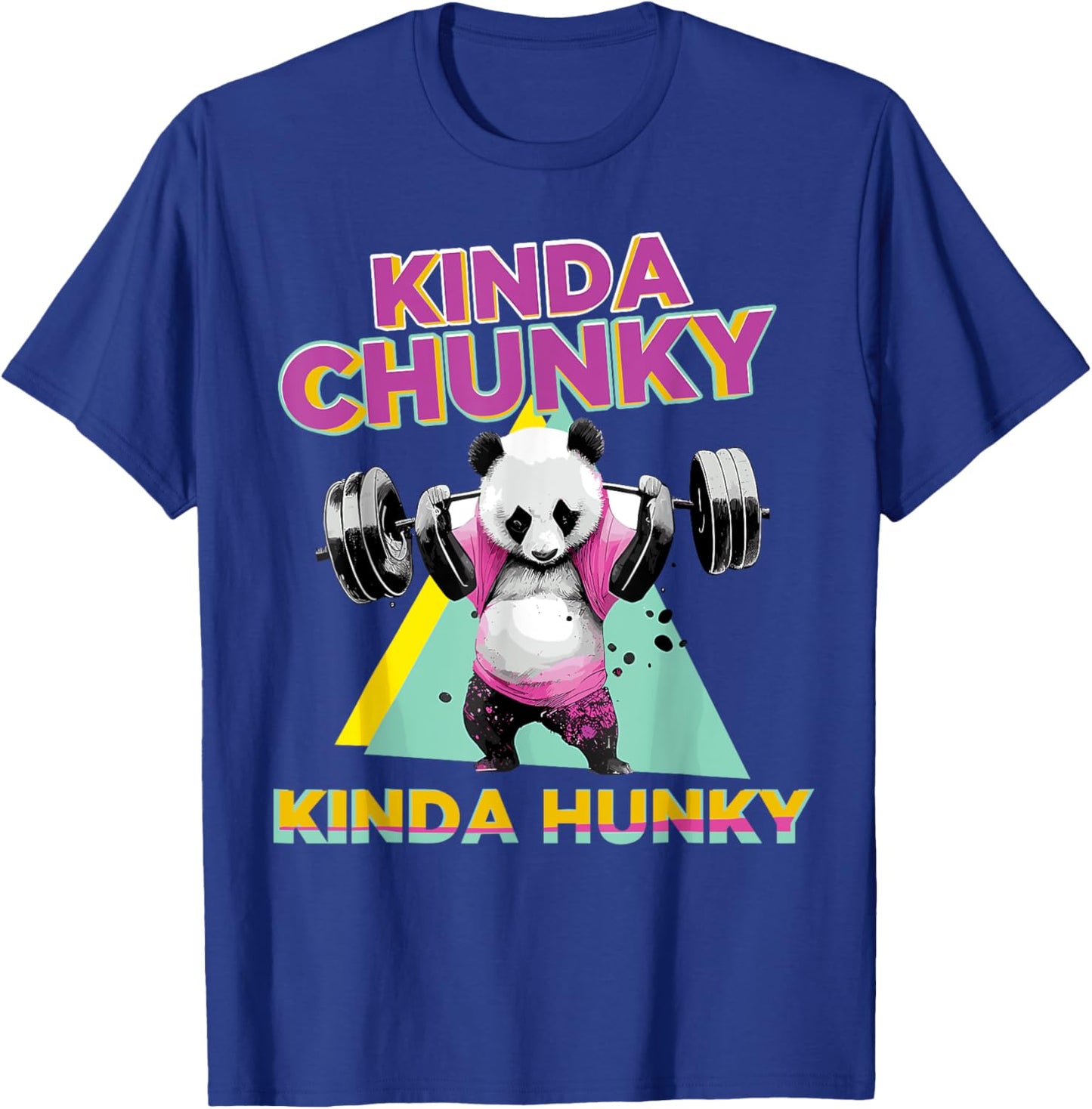 Kinda Chunky Kinda Hunky, Bodybuilding Gym , Small, Black T-Shirt - T-Shirt | Royal
