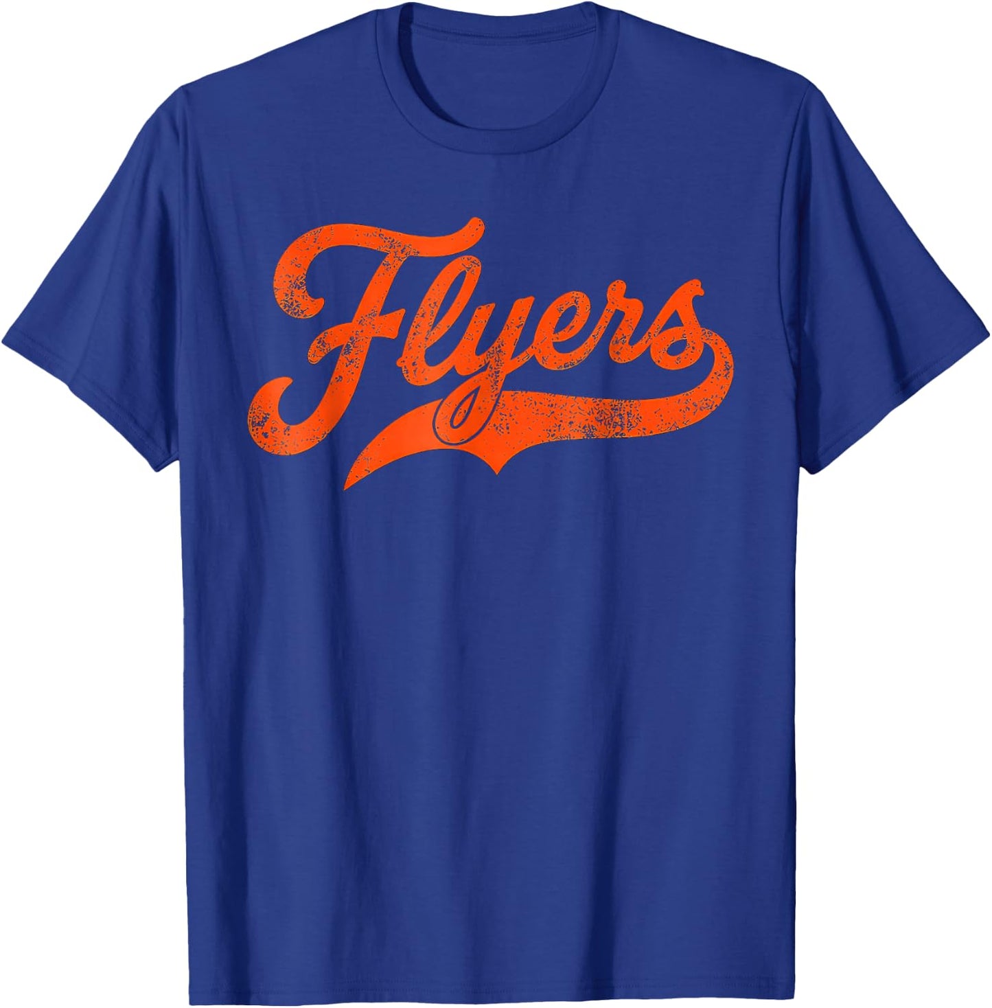 Flyers Vintage Women Boys Girls Kids Youth T-Shirt - T-Shirt | Royal