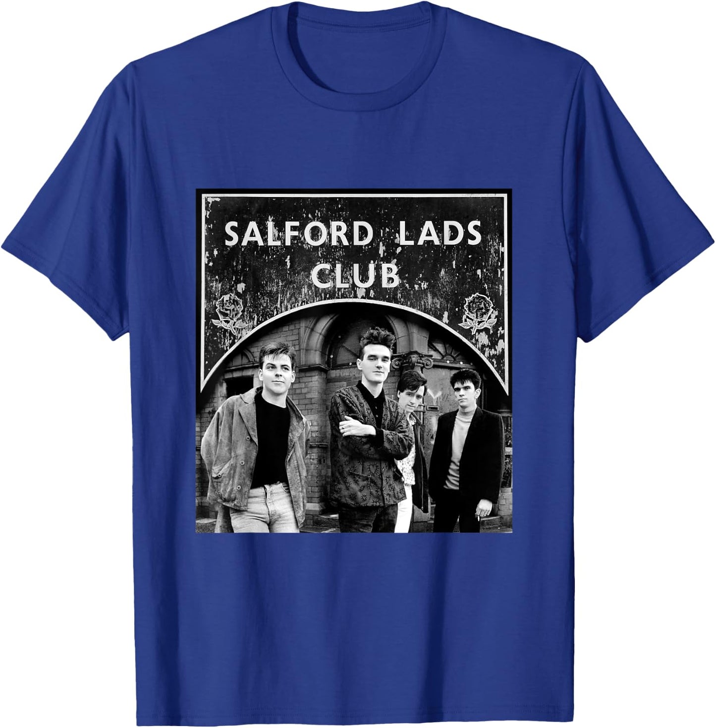 The Smiths At The Salford Lads Club Main Collage T-Shirt - T-Shirt | Royal