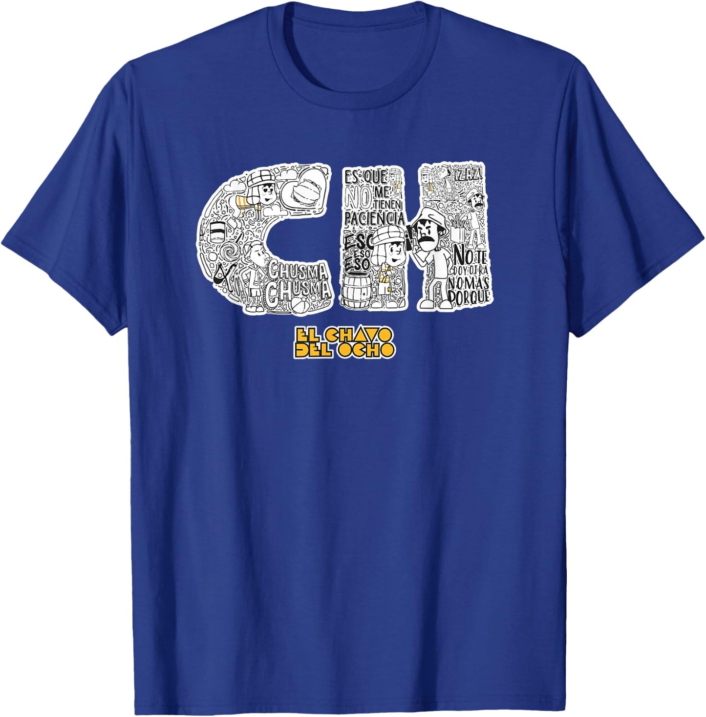 El Chavo - Colorful Desings for Kids, Teen, Women & Men T-Shirt - T-Shirt | Royal
