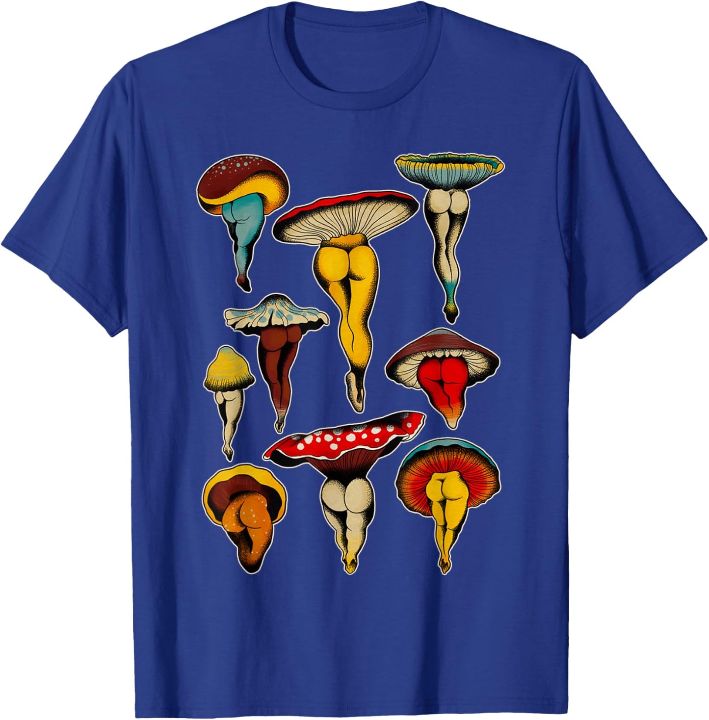 Mushroom Sexy Mycology Fungi Foraging Mushroom Whisperer T-Shirt - T-Shirt | Royal