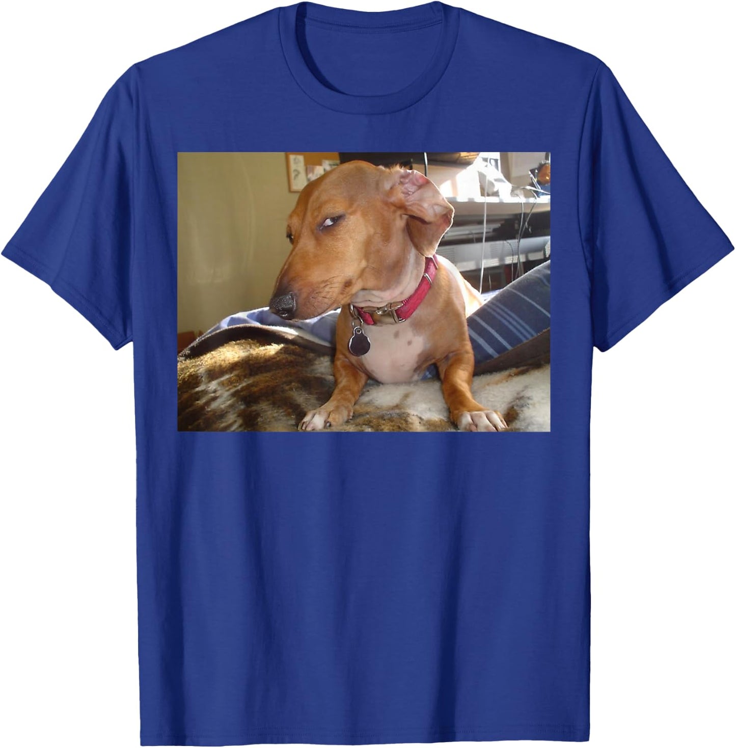Side eye dog meme T-Shirt - T-Shirt | Royal