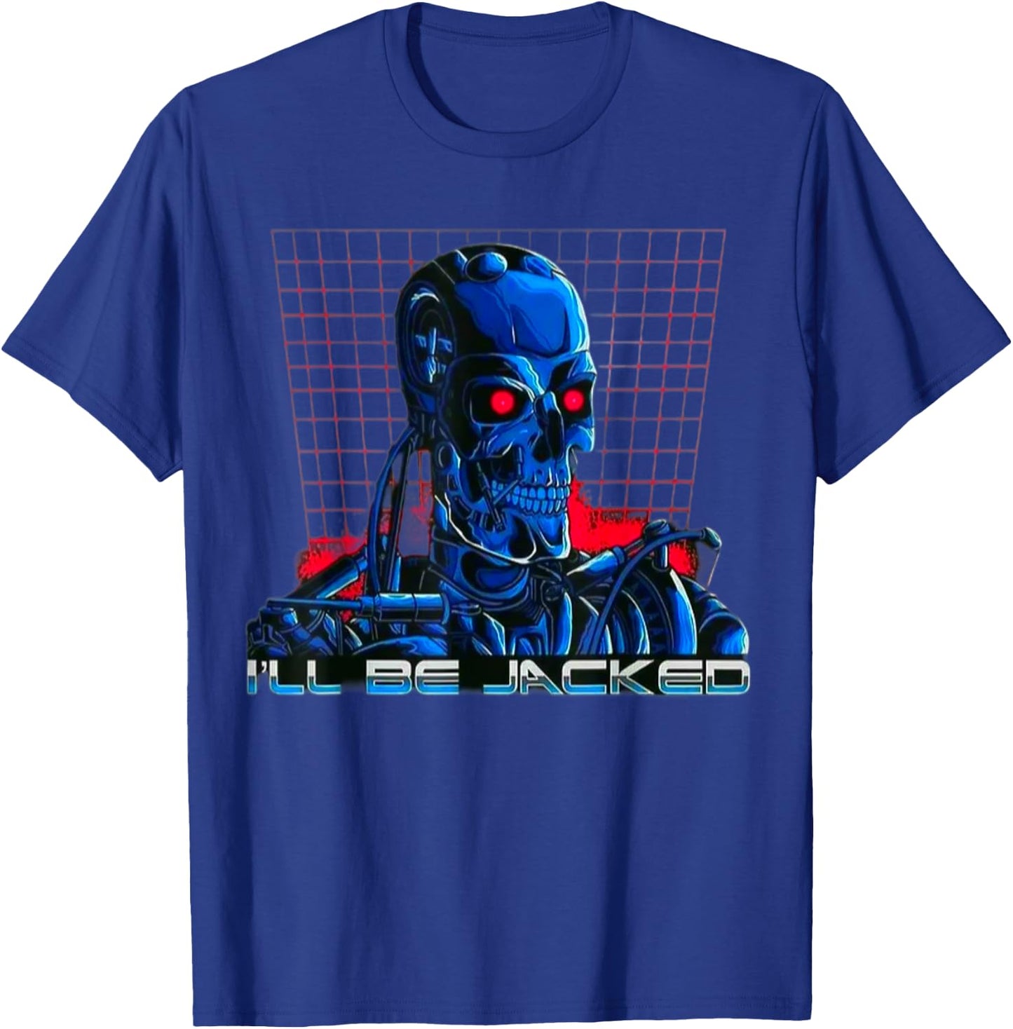 I'll Be Jacked Gym Weightlifting Bodybuilding Fitness work T-Shirt - T-Shirt | Royal