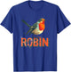 Awesome Robin Bird Costume for Adults and Kids T-Shirt - T-Shirt | Royal