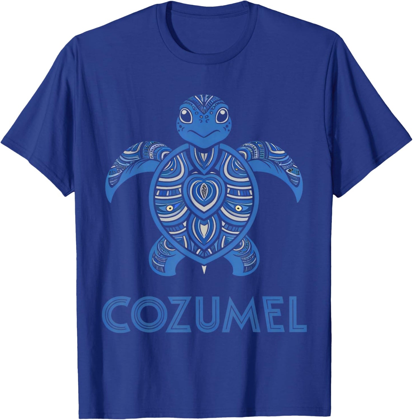 Cozumel, Mexico Sea Turtle T-Shirt - T-Shirt | Royal