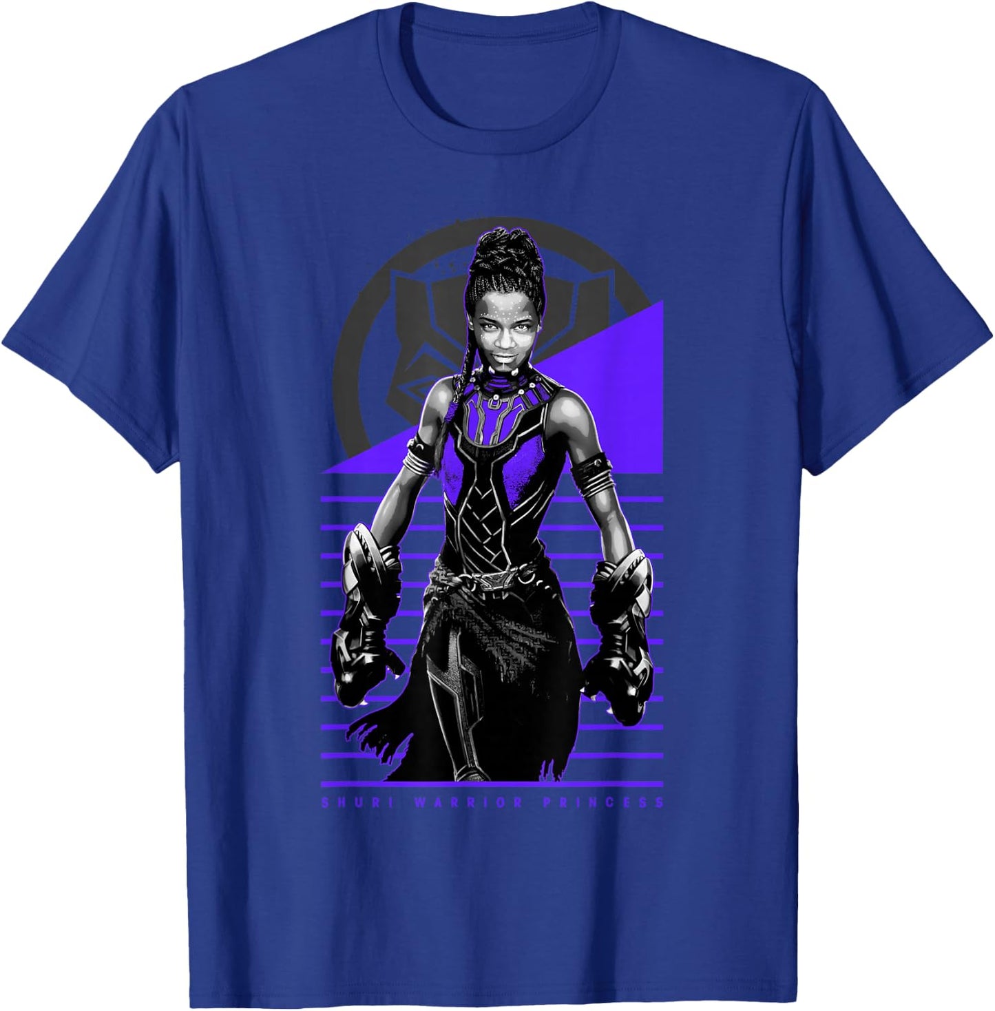 Marvel Black Panther Movie Shuri Warrior Princess T-Shirt - T-Shirt | Royal
