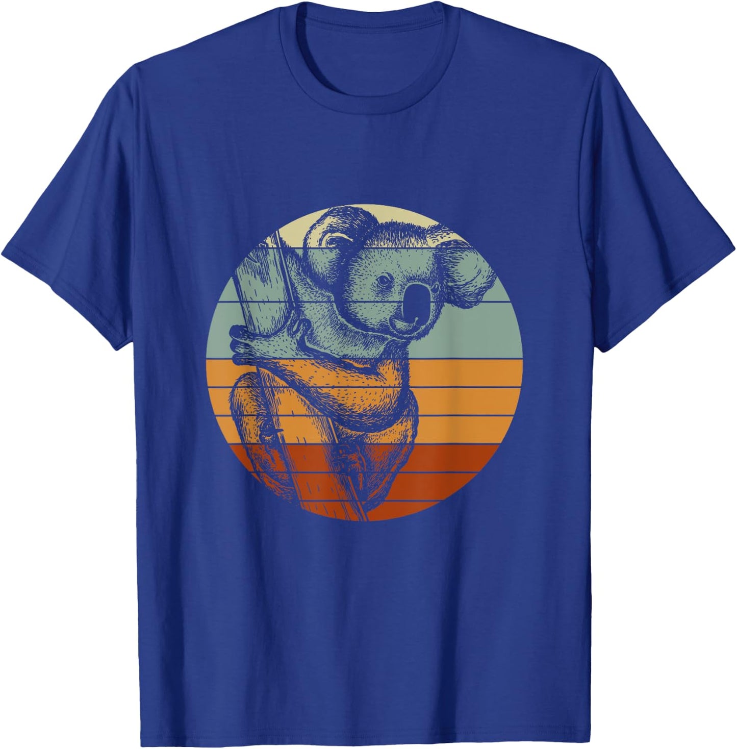 Zoo Keeper Australia Animal Gift Retro Koala T-Shirt - T-Shirt | Royal
