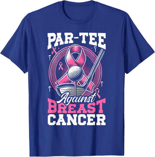 Golf Breast Cancer Awareness Month Golfer Pink Ribbon