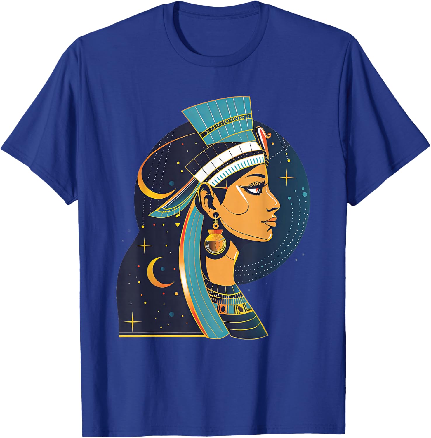 Inanna 90s Retro Ishtar Goddess Queen Of Heaven T-Shirt - T-Shirt | Royal