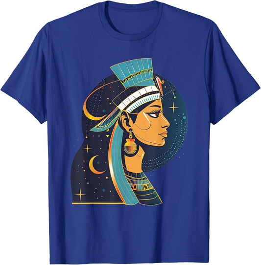 Inanna 90s Retro Ishtar Goddess Queen Of Heaven T-Shirt - T-Shirt | Royal