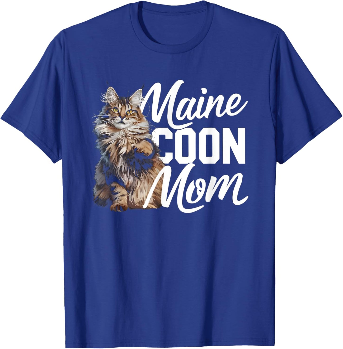 Maine Coon Mom T-Shirt - T-Shirt | Royal