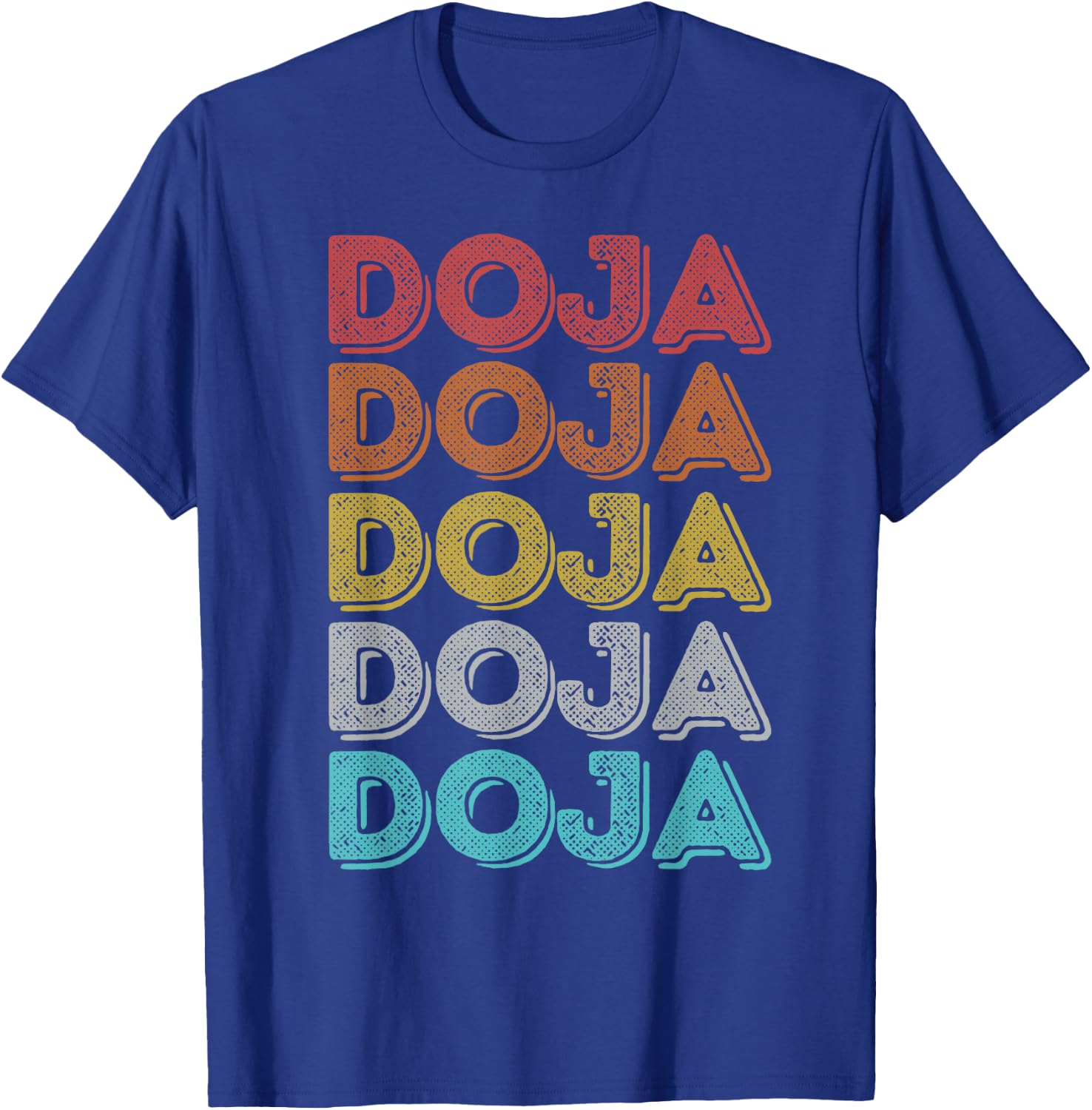 Vintage Retro Doja T-Shirt - T-Shirt | Royal