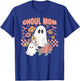 Ghoul Mom Halloween Ghost Spooky Season Retro Mama T-Shirt - T-Shirt | Royal