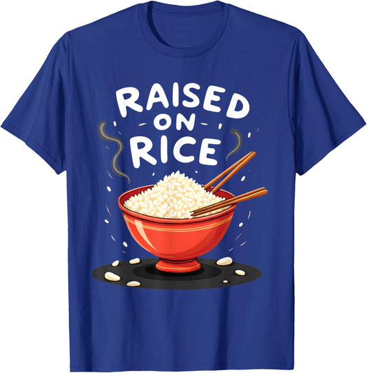 Grown up on rice culinary tradition pride T-Shirt - T-Shirt | Royal