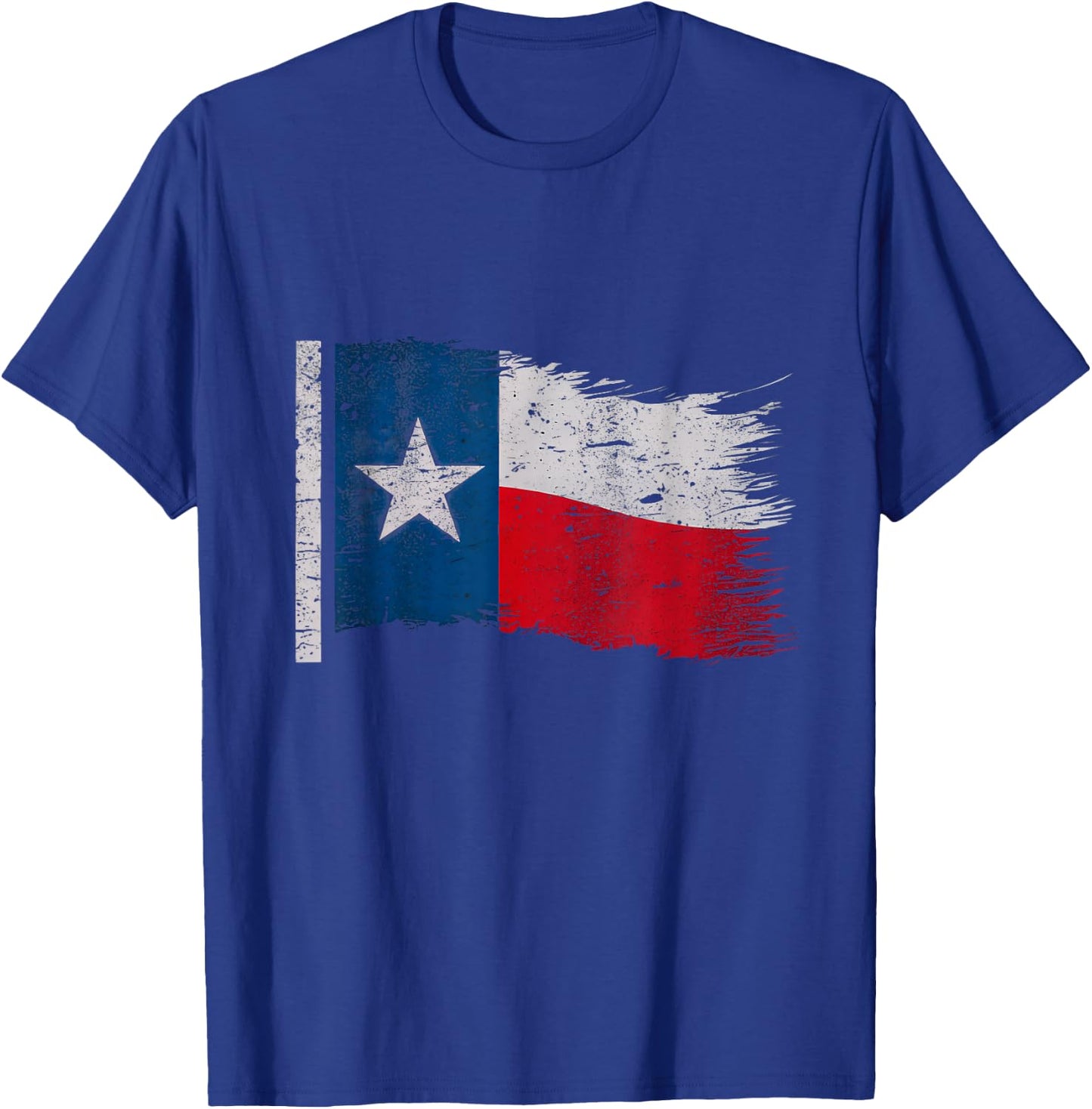 Distressed Texas Flag T-Shirt - T-Shirt | Royal