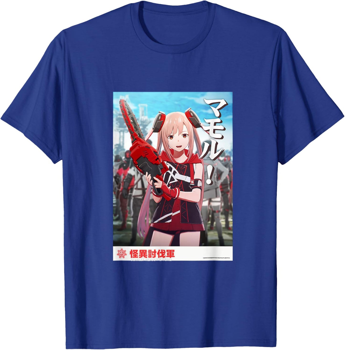 Scarlet Nexus Poster T-Shirt - T-Shirt | Royal