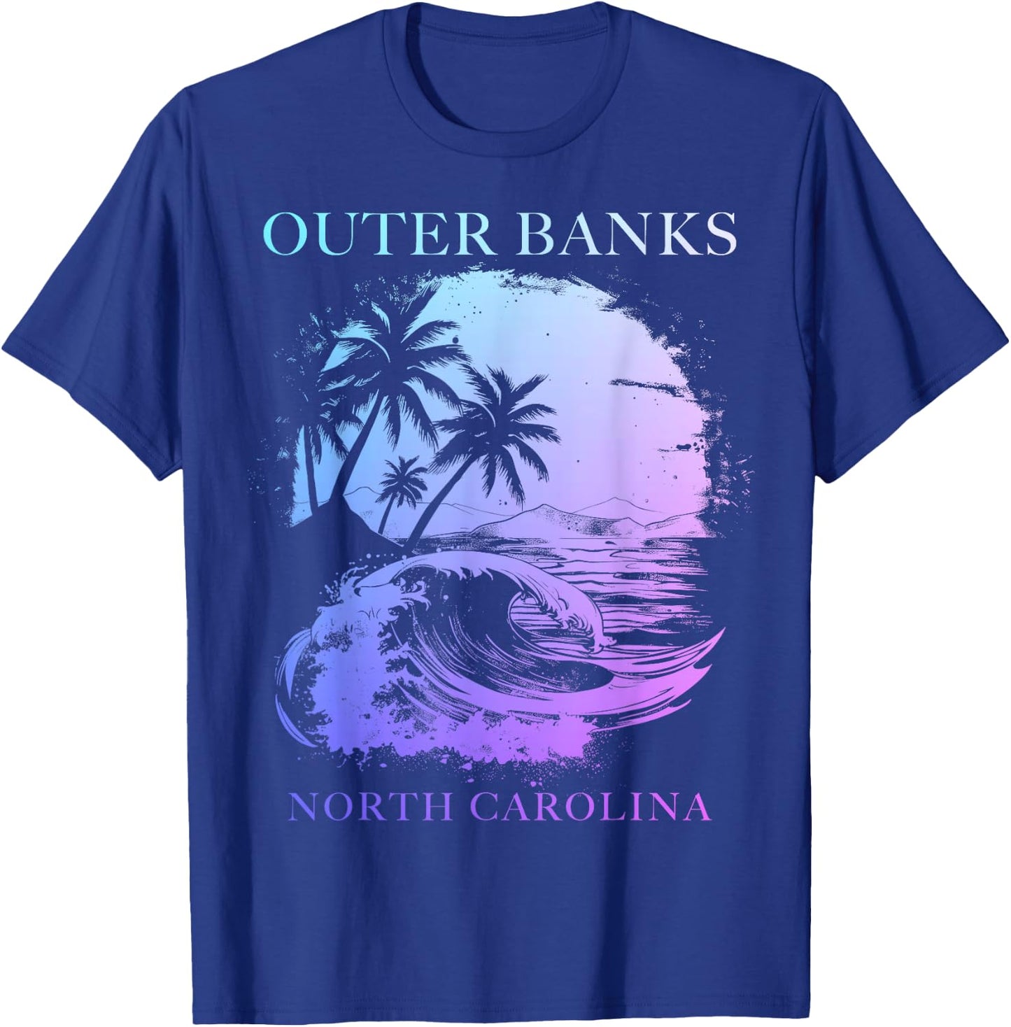 Outer Banks North Carolina T-Shirt - T-Shirt | Royal