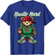 Hustle Hard Urban Teddy Bear - Hip Hop Street Style Gift T-Shirt - T-Shirt | Royal