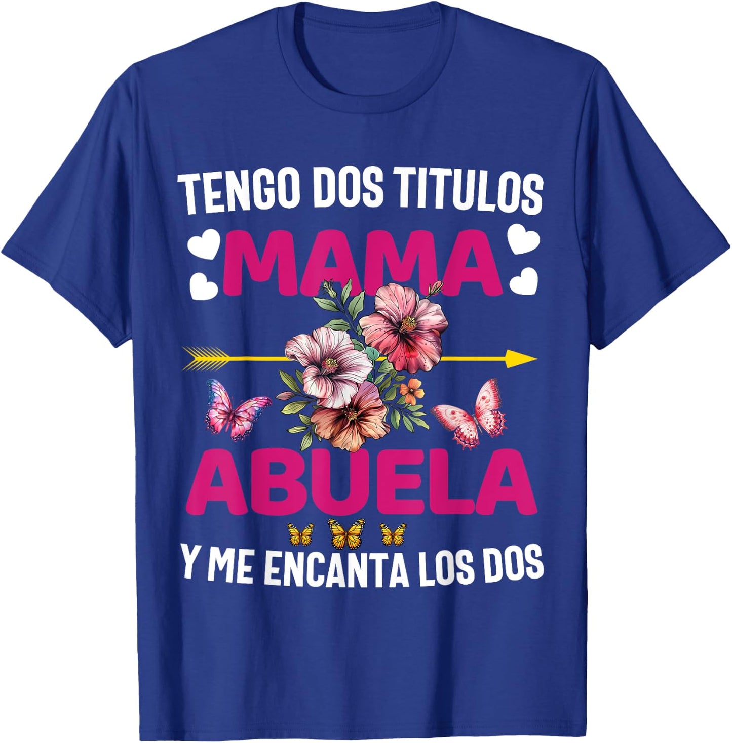 Regalos Para Mama Dia De Las Madre Espanol Camiseta Abuela T-Shirt - T-Shirt | Royal