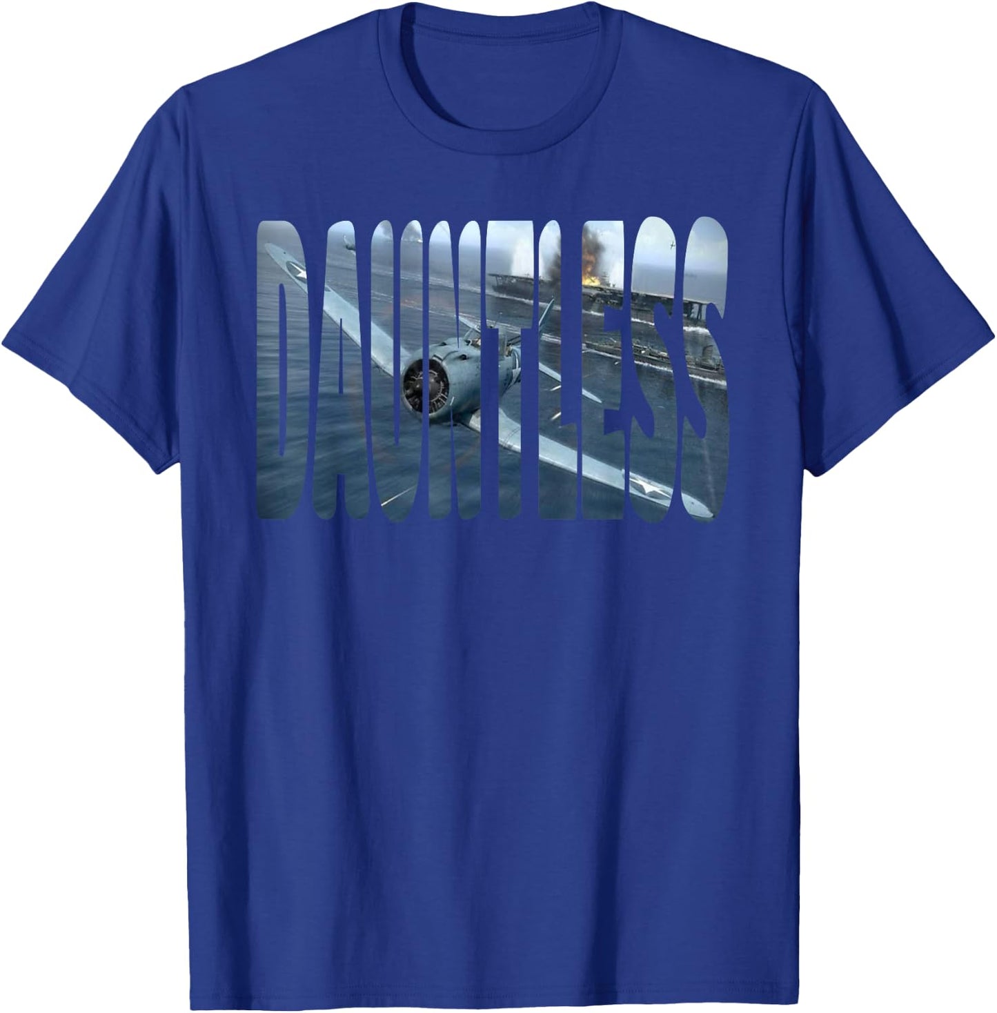 Military F&L Design Co. WW2 Warbirds SBD Dauntless Plane Aircraft Aviation Hobbyist , Small, Black T-Shirt - T-Shirt | Royal