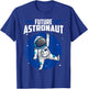Cool Astronaut Art For Boys Kids Toddler Outer Space Galaxy T-Shirt - T-Shirt | Royal