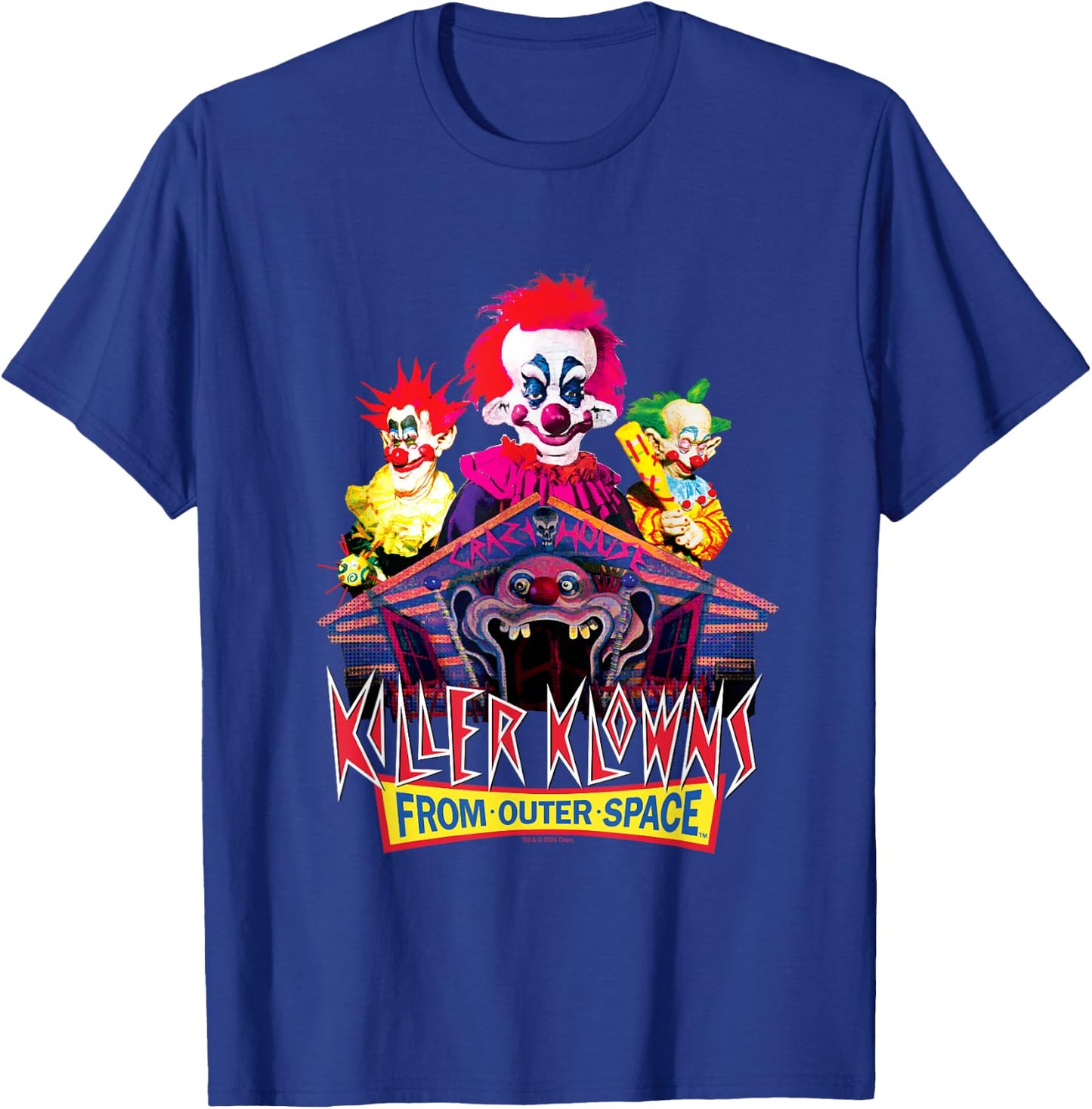 Killer Klowns from Outer Space Iconic Circus Klowns Poster T-Shirt - T-Shirt | Royal