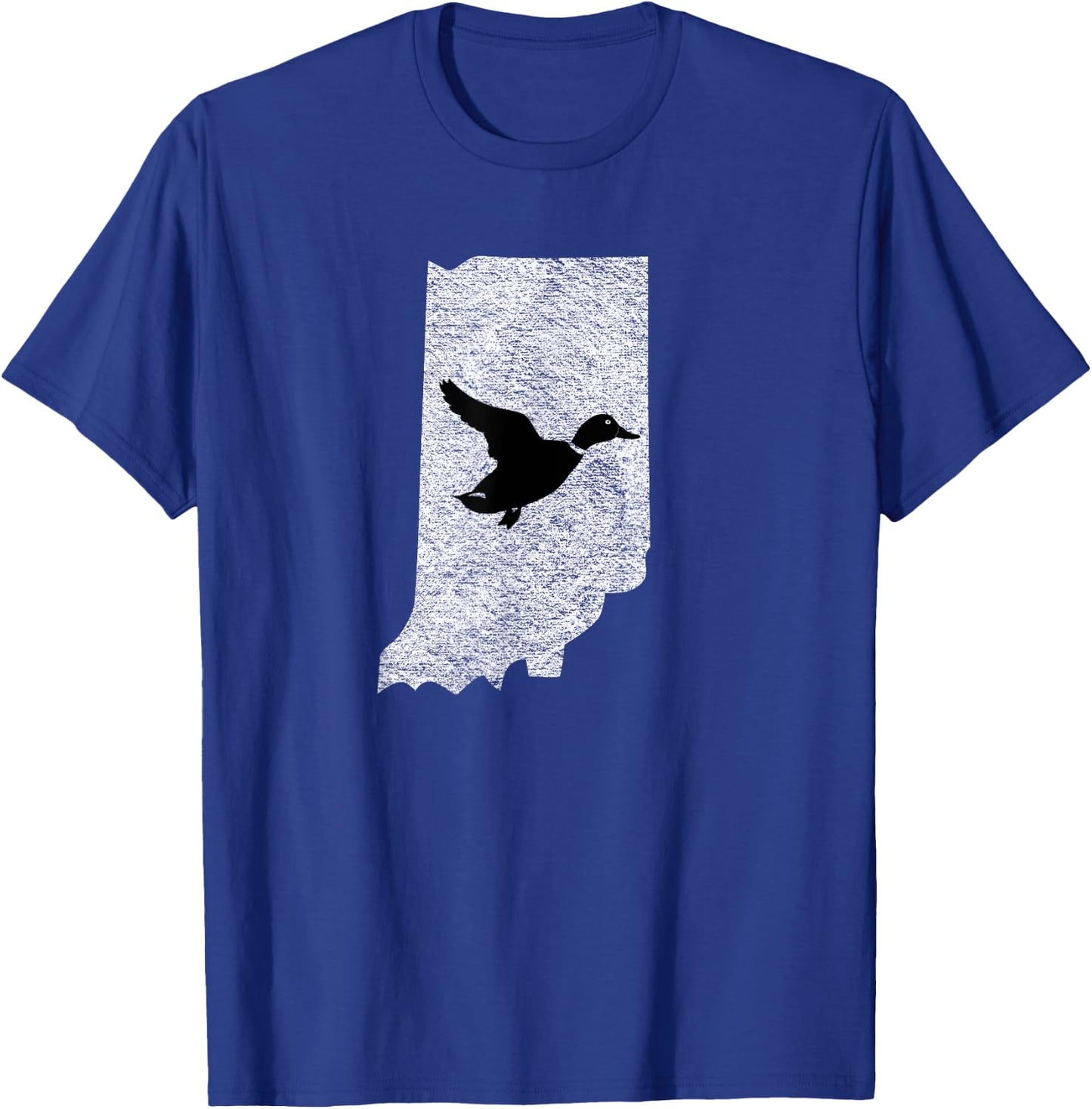 Indiana Duck Hunting Waterfowl Design T-Shirt - T-Shirt | Royal