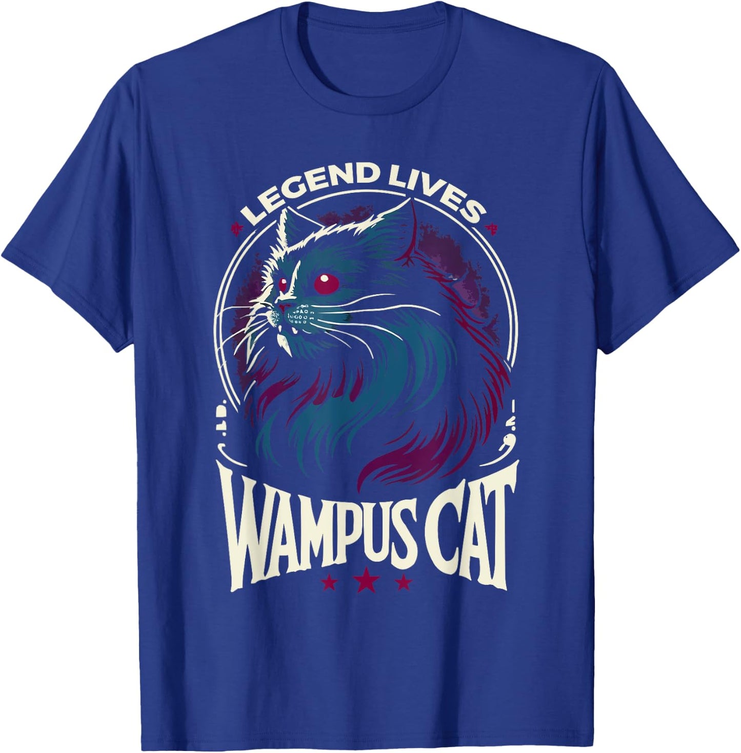 Wampus Cat American Folklore Cryptozoology Cryptid Women T-Shirt - T-Shirt | Royal