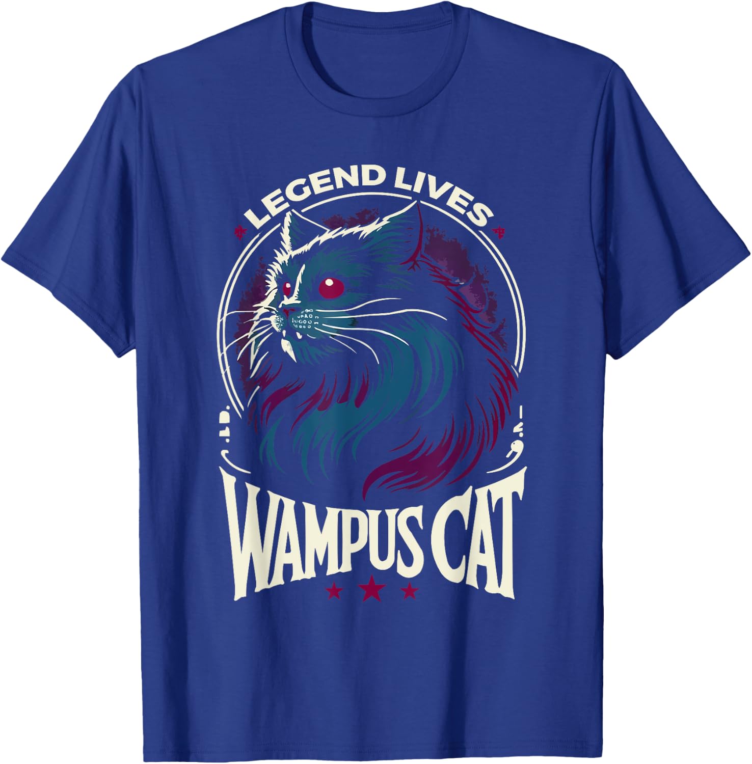 Wampus Cat American Folklore Cryptozoology Cryptid Women T-Shirt - T-Shirt | Royal