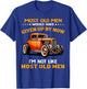 Most Old Men Would Have I'm Not Like Most Old Men Hot Rod T-Shirt - T-Shirt | Royal
