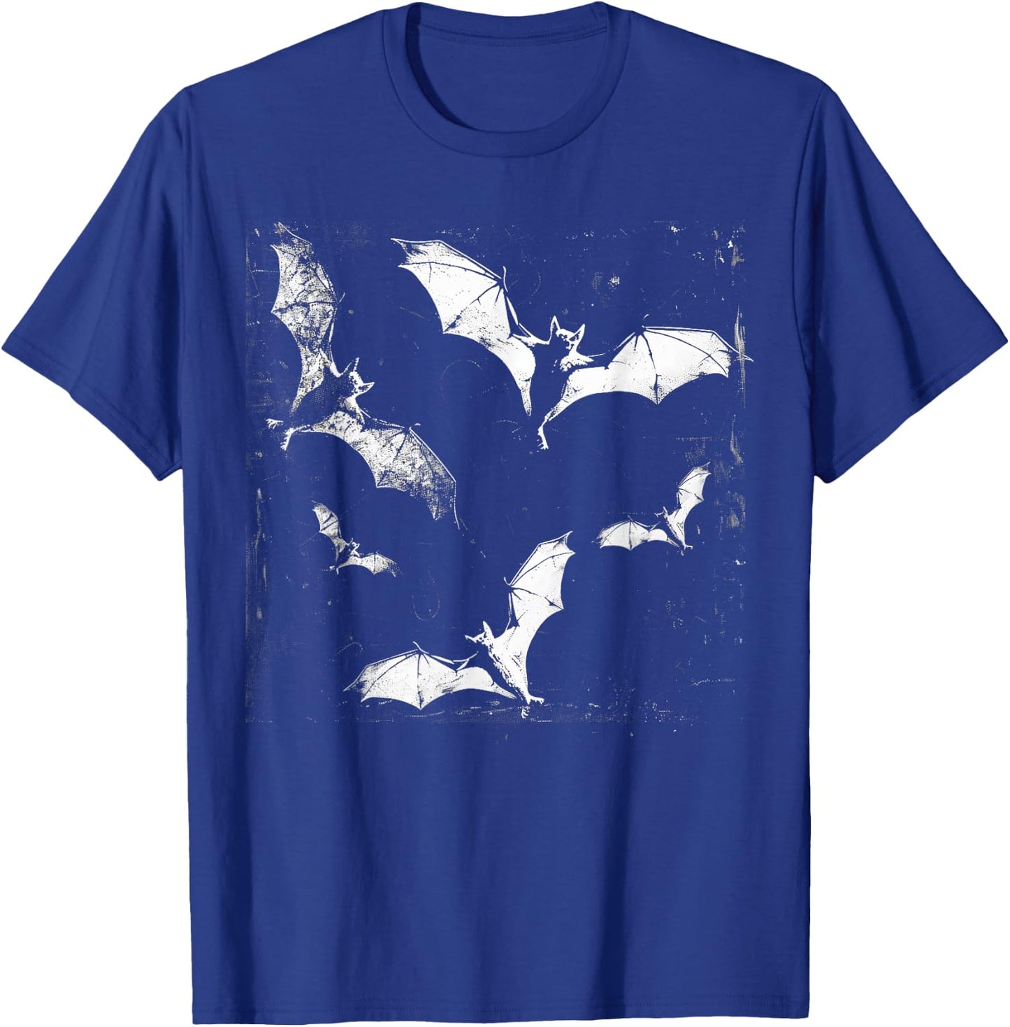 Bats Vampire Horror Spooky Art Halloween Goth Alt Aesthetic T-Shirt - T-Shirt | Royal
