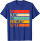 Eat Sleep Fix Forklifts Repeat Funny Forklift Mechanic T-Shirt - T-Shirt | Royal