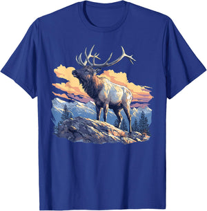 Elks Elk T-Shirt - T-Shirt | Royal