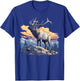 Elks Elk T-Shirt - T-Shirt | Royal