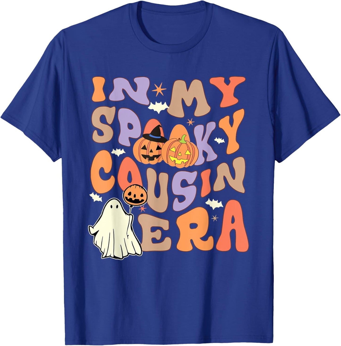 In My Spooky Cousin Era Spooky Ghost Family Matching T-Shirt - T-Shirt | Royal