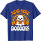 Read More Books Booooks Ghost Pumpkin Cute Teacher Halloween T-Shirt - T-Shirt | Royal