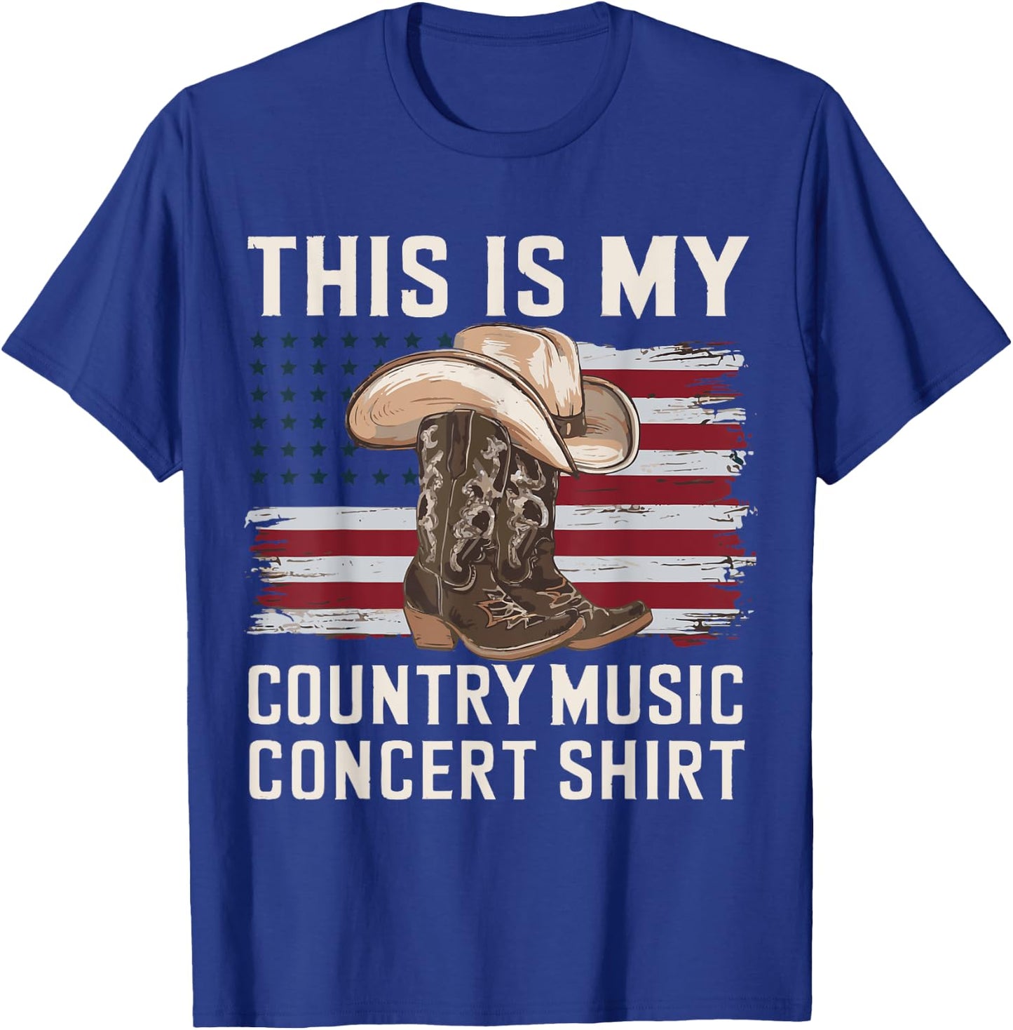 This Is My Country Concert T-Shirt - T-Shirt | Royal