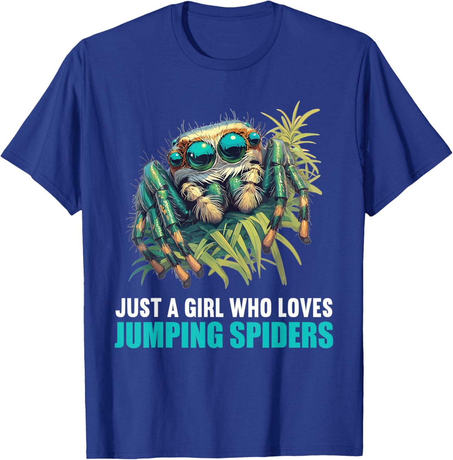 Jumping Spiders Jumping Spider T-Shirt - T-Shirt | Royal