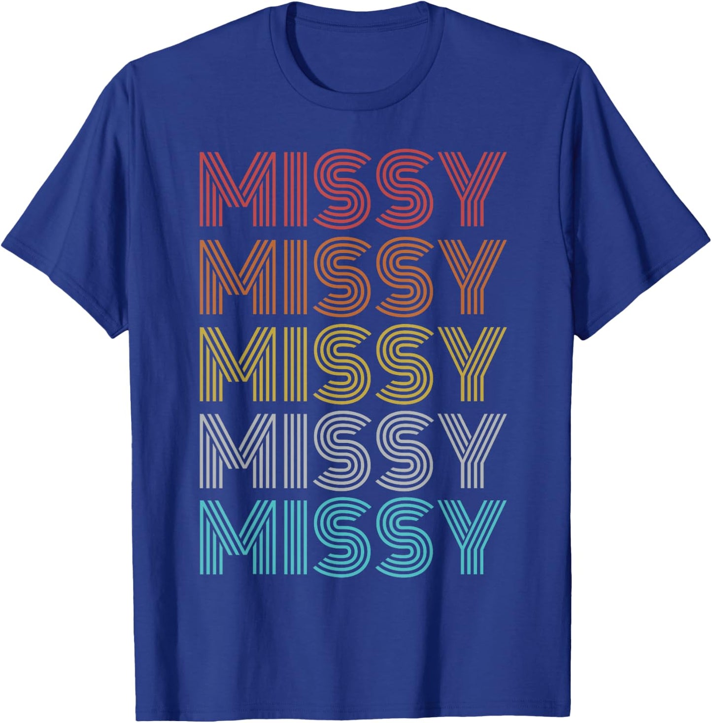 Retro Vintage Missy T-Shirt - T-Shirt | Royal