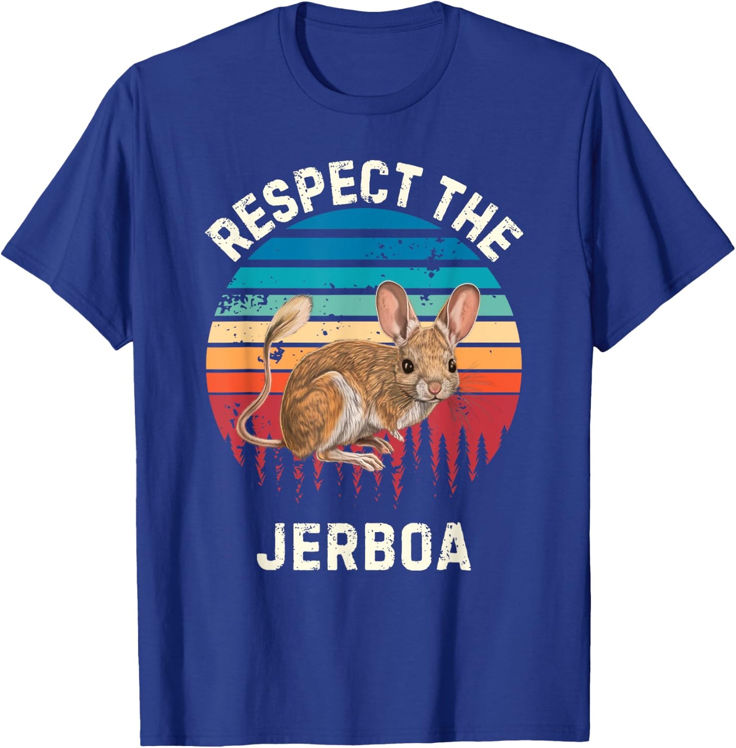 Retro Respect The Jerboa Vintage Grunge Jerboa Lover T-Shirt - T-Shirt | Royal