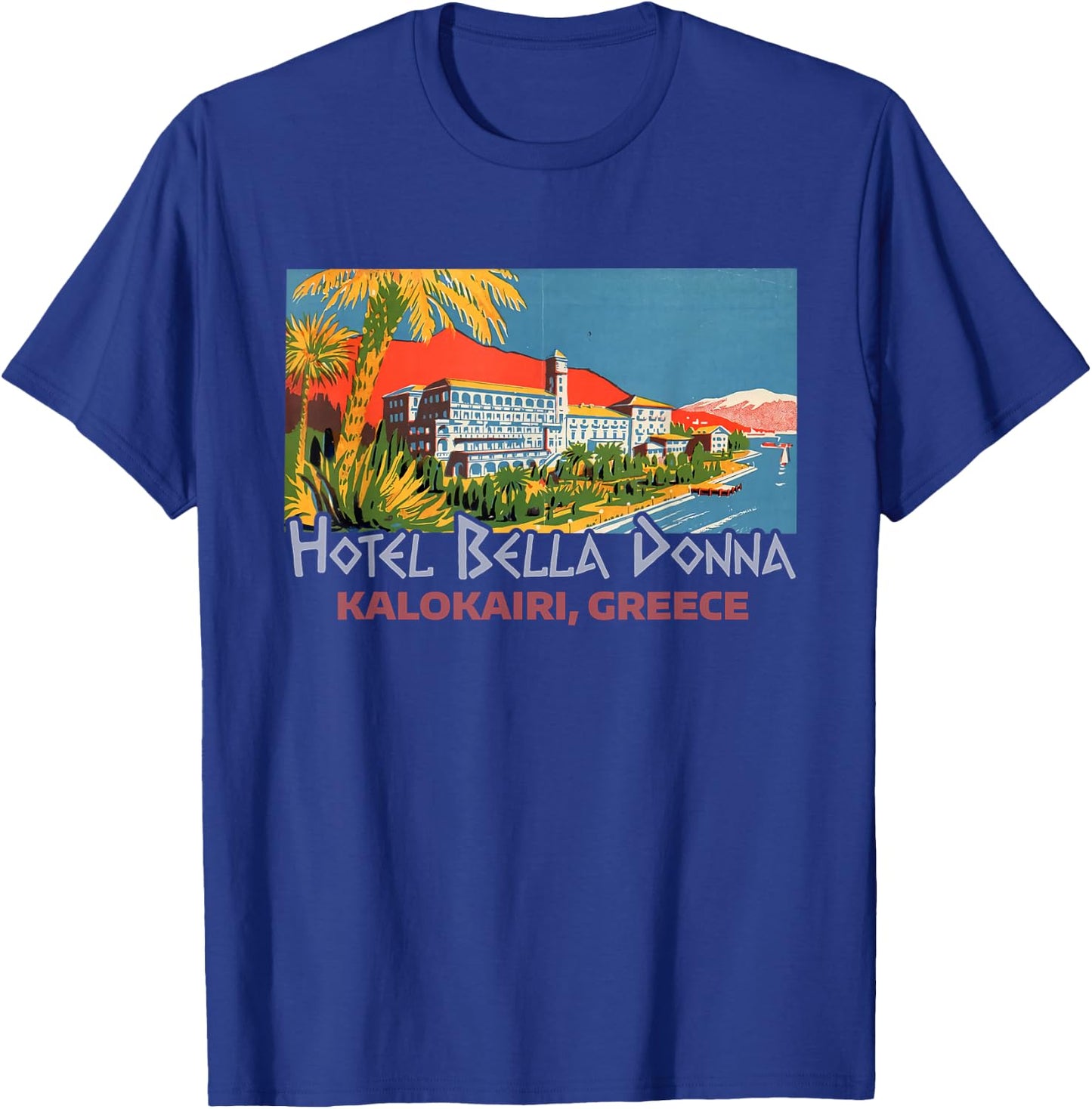 Mamma Musical Bella Donna Kalokairi Greek Island T-Shirt - T-Shirt | Royal