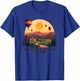 Temecula California Hot Air Balloon Winery Scenic Sunset T-Shirt - T-Shirt | Royal