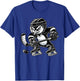 Penguin Hockey Player Team T-Shirt - T-Shirt | Royal