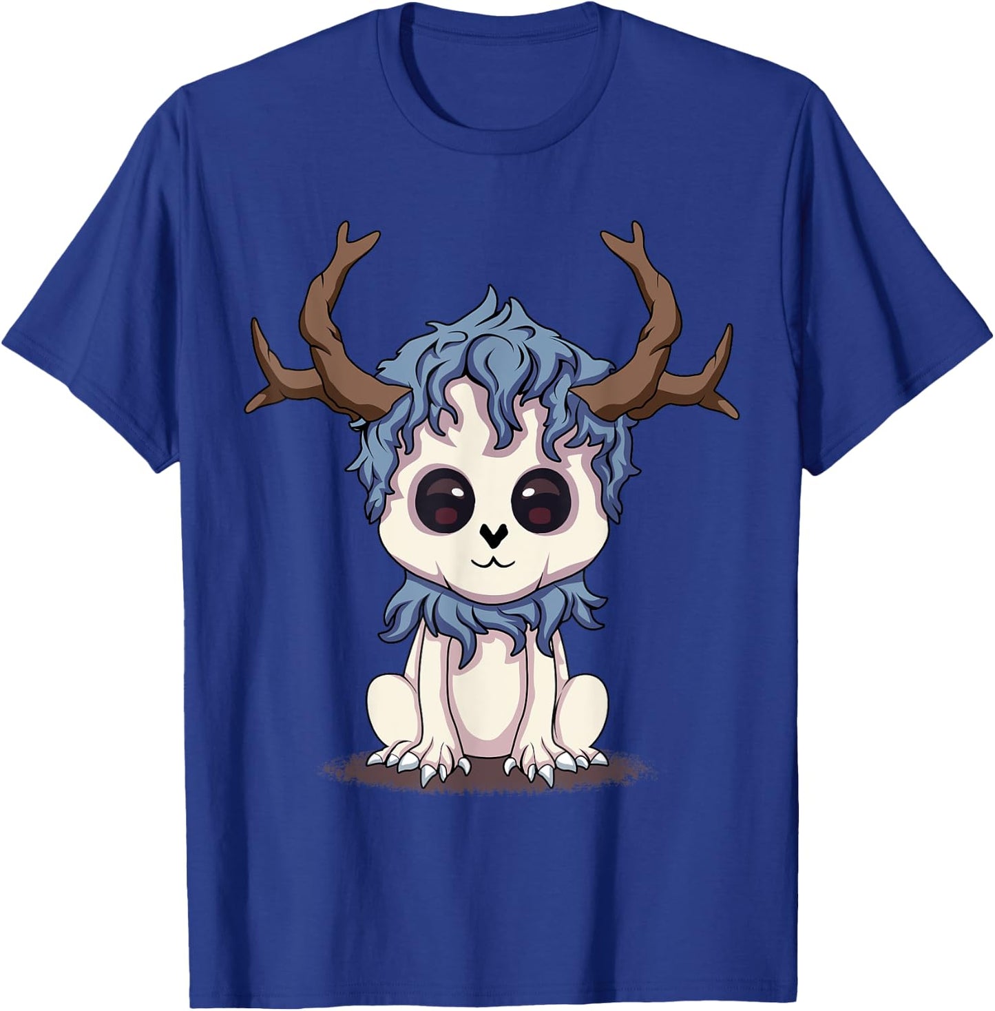 Wendigo Cute Cryptid Kawaii Monster Funny Local Cryptid T-Shirt - T-Shirt | Royal