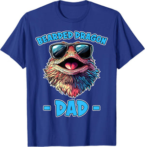 Bearded Dragon Dad Cute Bearded Dragon T-Shirt - T-Shirt | Royal