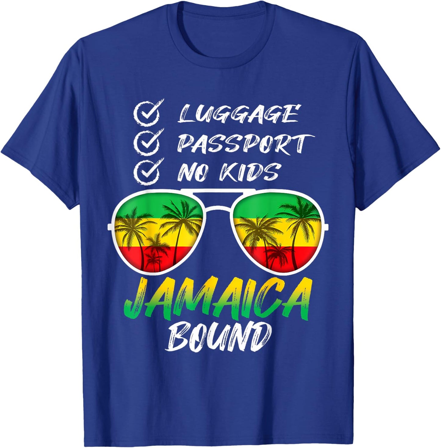 Jamaican Travel Vacation Trip Outfit To Jamaica Men Women T-Shirt - T-Shirt | Royal