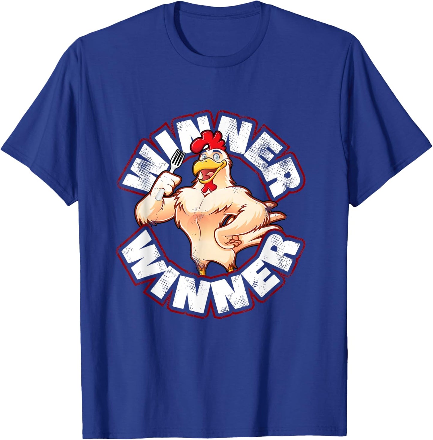 Winner Chicken Lucky Casino Gambling Blackjack Alcohol Shirt T-Shirt - T-Shirt | Royal