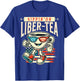 Sippin' On Liber-Tea Retro Vintage Design T-Shirt - T-Shirt | Royal